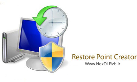 دانلود نرم افزار مدیریت ریستور ویندوز Restore Point Creator 2.9